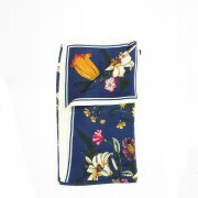 APASZKA chusta na szyję włosy w kwiatki kwiaty