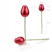 RÓŻA na biżuterię Pierścionek Walentynki pudełko