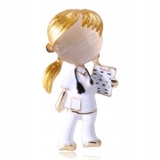 PINETS Broszka Lekarz Pielęgniarka Doktor Prezent