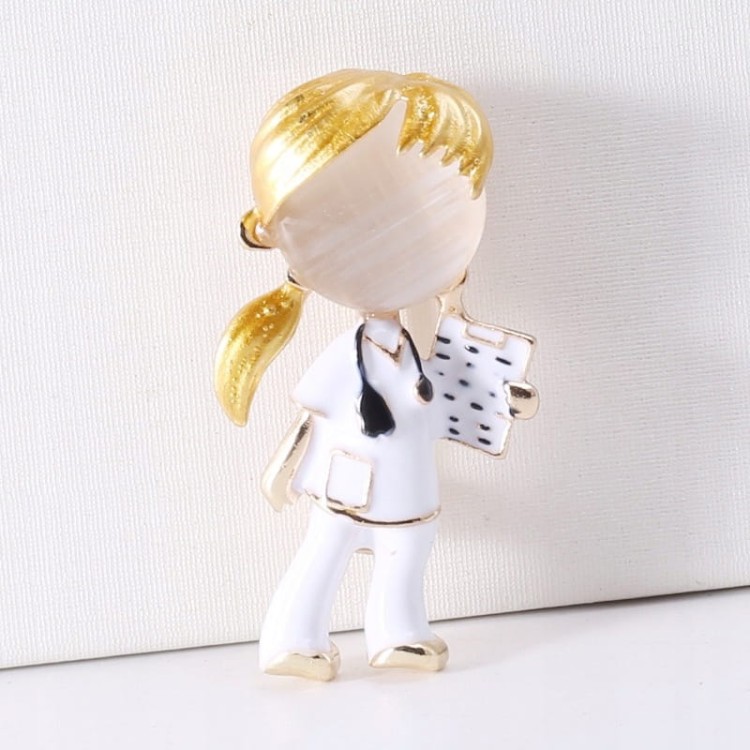 PINETS Broszka Lekarz Pielęgniarka Doktor Prezent