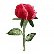 NASZYWKA Termo Naprasowanka Róża haftowana Kwiat