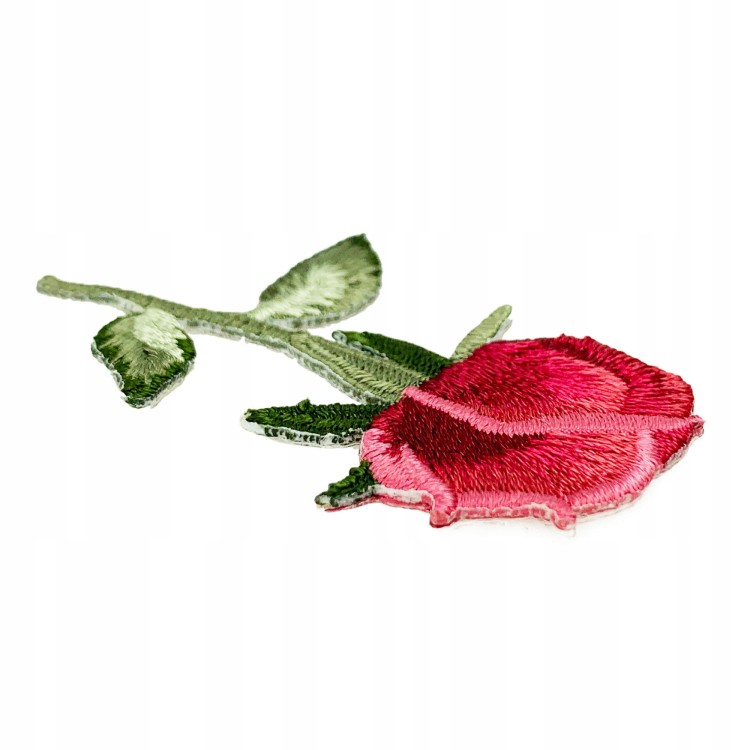 NASZYWKA Termo Naprasowanka Róża haftowana Kwiat