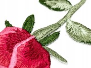 NASZYWKA Termo Naprasowanka Róża haftowana Kwiat