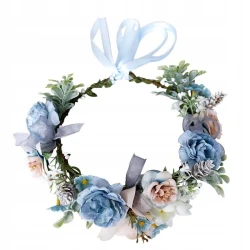 Wianek Boho Lou blue