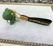 BRELOCZEK Brelok do kluczy Dinozaur Smok czarny