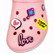 ZESTAW Przypinki do Crocs 8 szt dodatki Dziewczęce