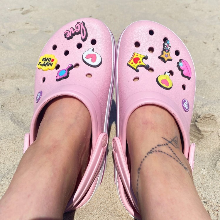 ZESTAW Przypinki do Crocs 8 szt dodatki Dziewczęce