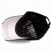 CZAPKA z Daszkiem czarna NY air force białe logo