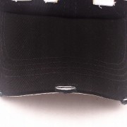 CZAPKA z Daszkiem czarna NY air force białe logo