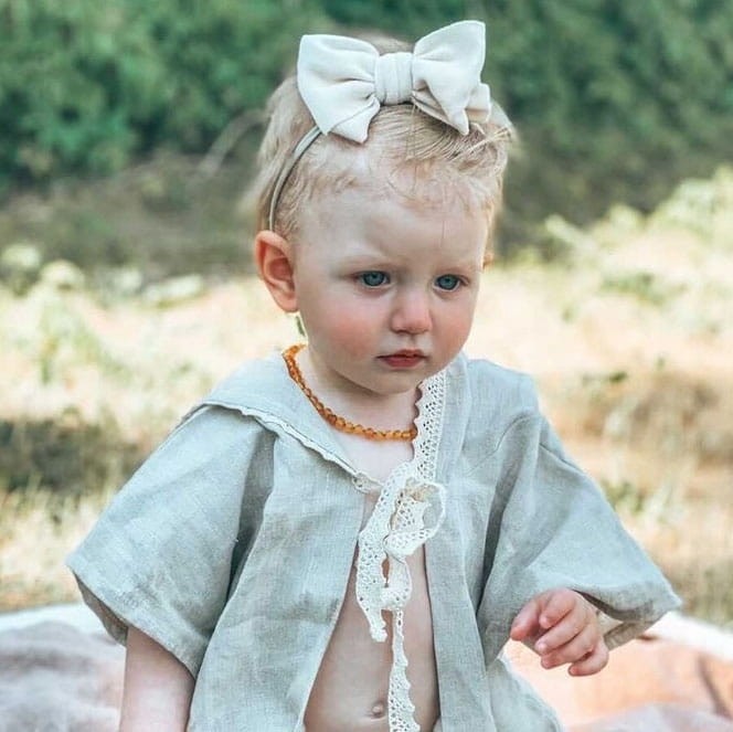 OPASKA z kokardą Bezuciskowa Kokardka czarna