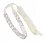 PASEK do sukienki tuniki Cyrkonie ślub wesele