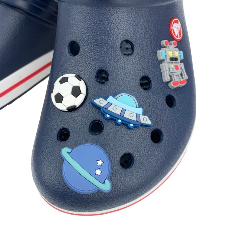 ZESTAW Przypinki do Crocs 8 szt dodatki Chłopięce