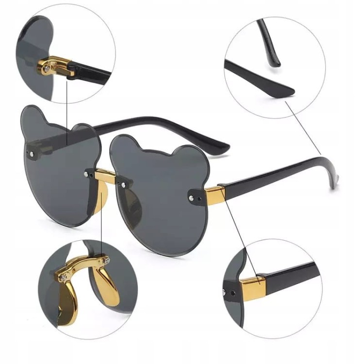 OKULARY przeciwsłoneczne Myszka Miki Mickey Minnie