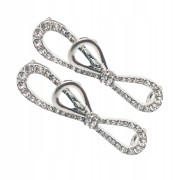 OZDOBY 2 szt do butów Sznurówek Spinki Kokardka