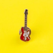 PINETS przypinka Instrument Gitara bas elektryczna