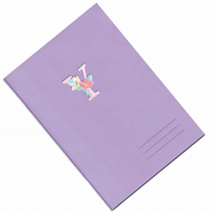 NAKLEJKA Naszywka termo Litera Y Haftowana Kwiaty