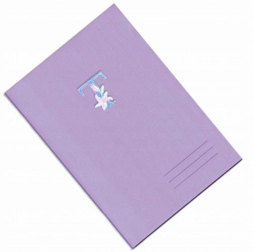 NAKLEJKA Naszywka termo Litera T Haftowana Kwiaty