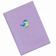 NAKLEJKA Haftowany Ptaszek niebieski DIY Naszywka
