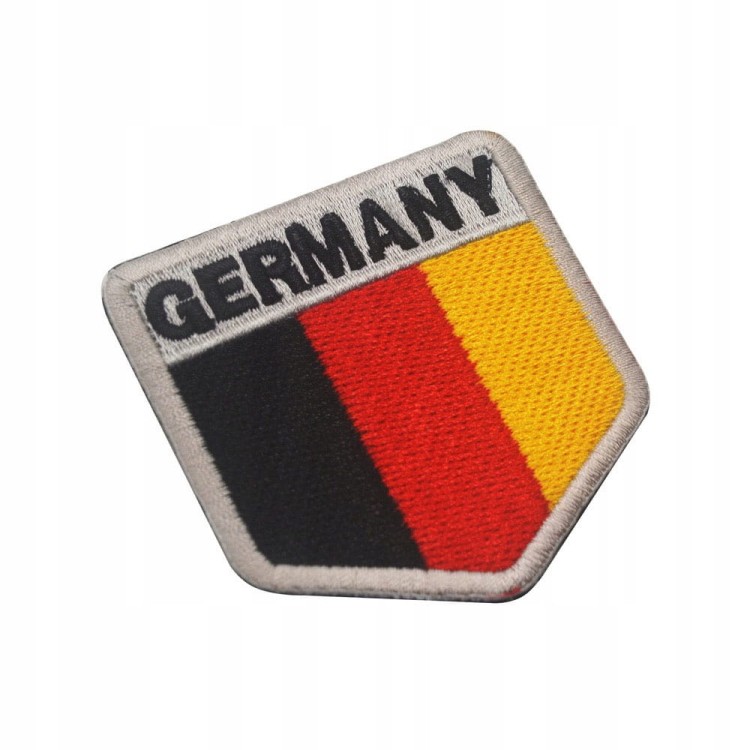 Naszywka na rzep GERMANY Niemcy haftowana plakietk