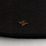 CZAPKA Zimowa Ocieplana Czarna ciemna Szara męska