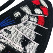 NASZYWKA haftowana duży Motylek 25 cm kolorowy