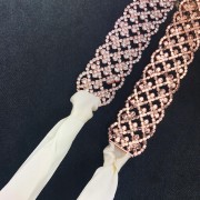 PASEK do sukienki tuniki Cyrkonie ślub wesele