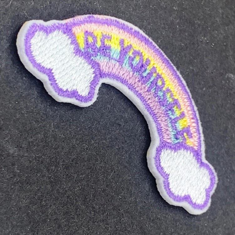 Naprasowanka termo naszywka Tęcza Be Yourself