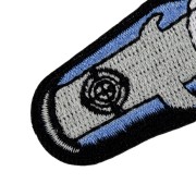 NAPRASOWANKA Termo Naszywka Rekin Pocisk Nabój