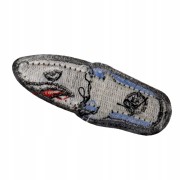 NAPRASOWANKA Termo Naszywka Rekin Pocisk Nabój