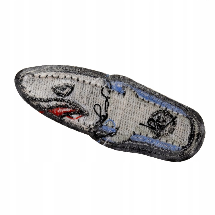 NAPRASOWANKA Termo Naszywka Rekin Pocisk Nabój