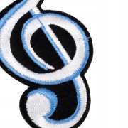 NAPRASOWANKA Termo Naszywka Klucz wiolinowy muzyka