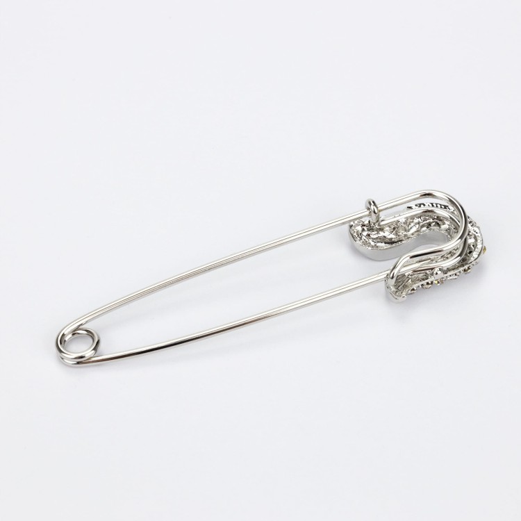 PINETS Broszka klasyczna agrafka z cyrkoniami