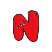 PINETS Przypinka Litera N Własny Napis Logo Font