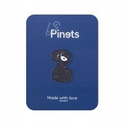 PINETS Przypinka Litera Z prezent dla dziecka font