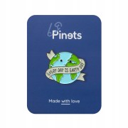 PINETS Przypinka ekologiczna Ziemia Dzień Ziemi