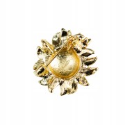 PINETS Słonecznik z pszczołą ZAWIESZKA broszka