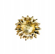 PINETS Słonecznik ZAWIESZKA broszka na prezent