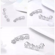 Fraise komplet srebrnej biżuterii Łapki Ślady S925