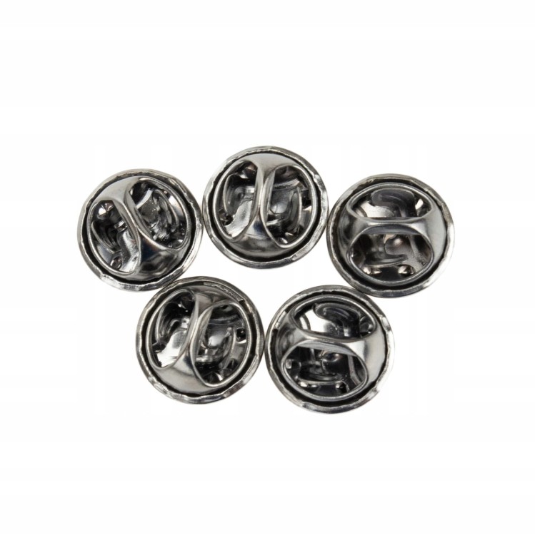 PINETS Zapinka do przypinki czarna Motylek 5 szt.