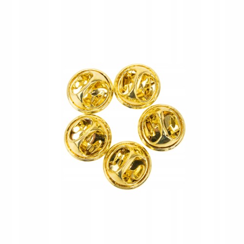 PINETS Zapinka do przypinki złota Motylek 5 szt.