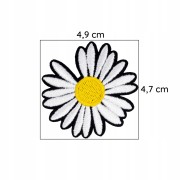 NAPRASOWANKA Termo Naszywka Stokrotka kwiatek