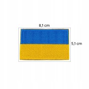 Naszywka na rzep Flaga Ukrainy Morale Patch