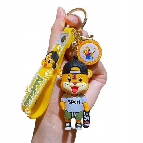 Breloczek do kluczy torebki brelok Miś Deskorolka