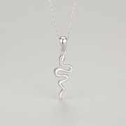 Fraise naszyjnik wąż żmija srebro S925