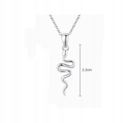 Fraise naszyjnik wąż żmija srebro S925