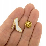 PINETS przypinka ślubna Pantofelek Prezent na ślub