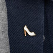 PINETS przypinka ślubna Pantofelek Prezent na ślub