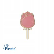 PINETS przypinka ślubna Róża Kwiat Prezent na ślub