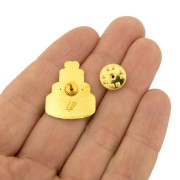 PINETS przypinka ślubna Tort weselny Prezent ślub