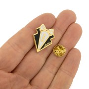 PINETS przypinka ślubna Mucha męska Prezent ślub